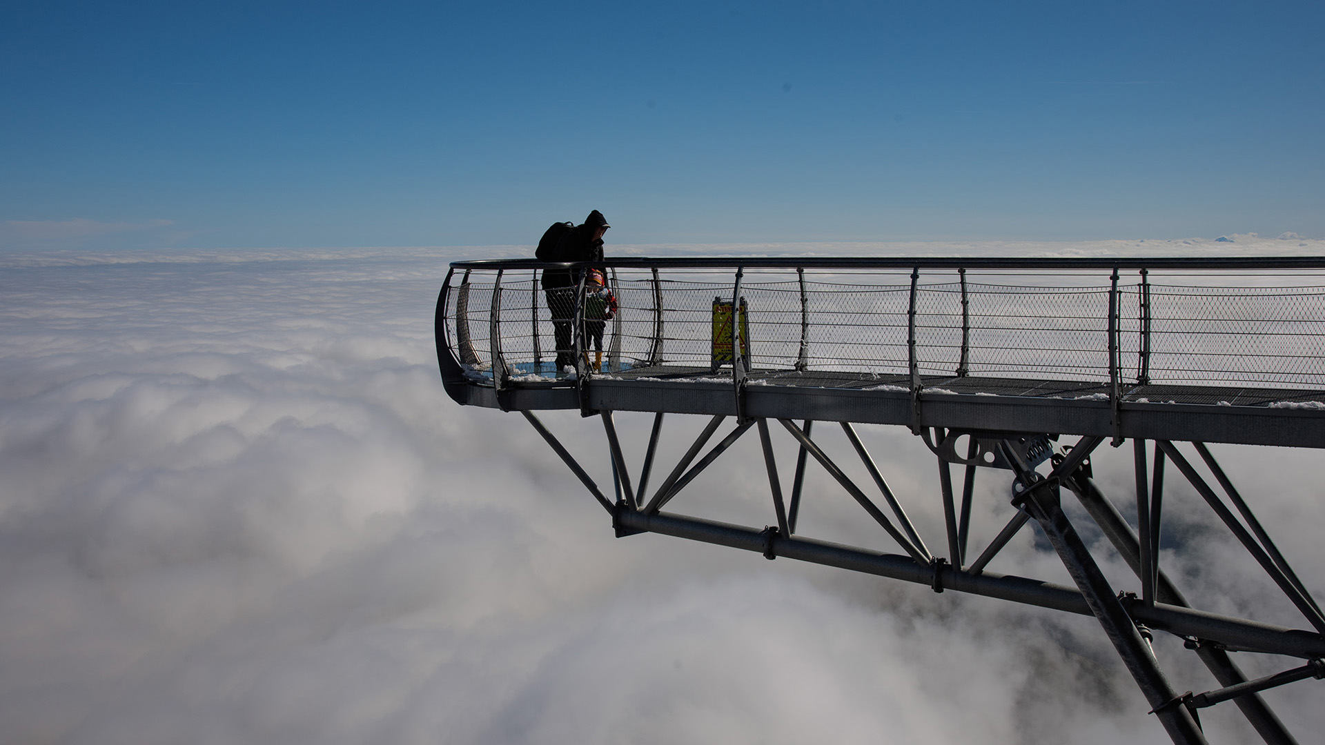 Ponton de l'Observatoire du Pic du Midi