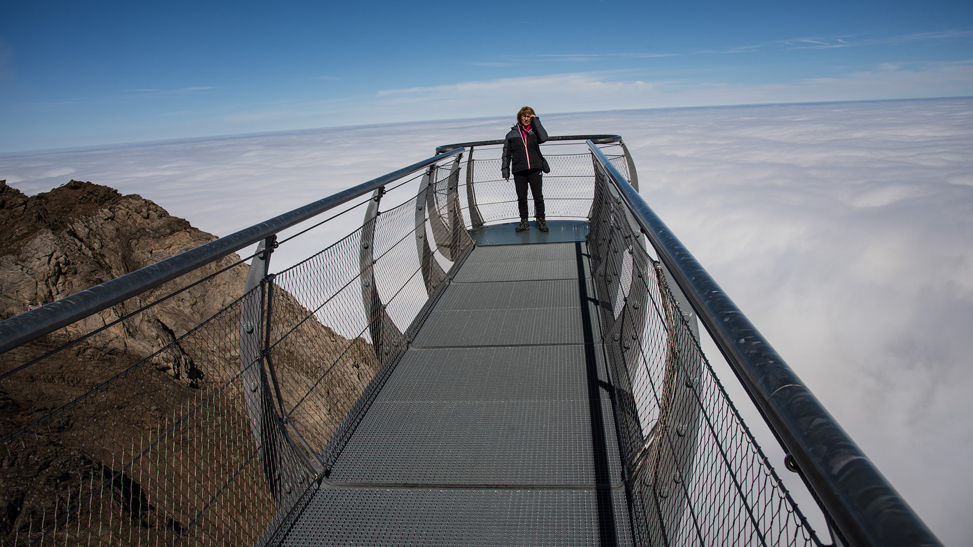 Ponton de l'Observatoire du Pic du Midi