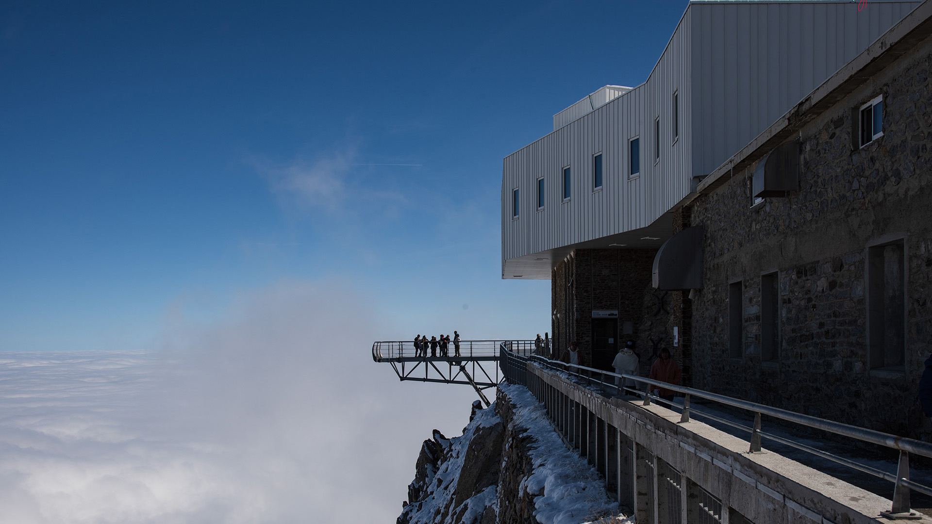 Ponton de l'Observatoire du Pic du Midi