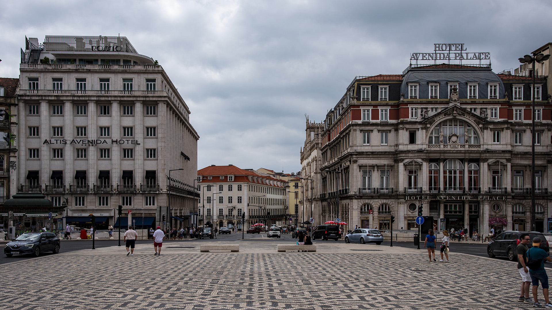 Lisbonne centre - architecture Marquis du Pombal