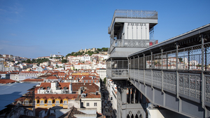 Ascenceur de Santa Justa - partie superiere
